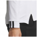 Adidas女圓領長袖上衣(白/黑圓領)#0923